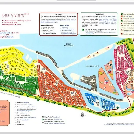 Campingplatz Homeferret33 - Au Camping Les Viviers Lège-Cap-Ferret